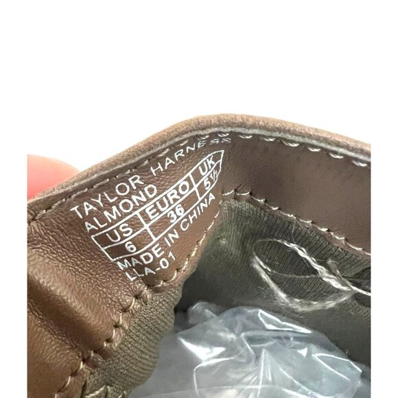 Kenneth Cole Taylor Brown Leather Western Harness Short Moto Engineer Boots Size - Picture 10 of 10